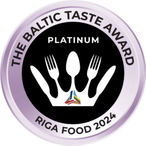 Natty KRANŽI auhinnatud “The Baltic Taste Award” tiitliga