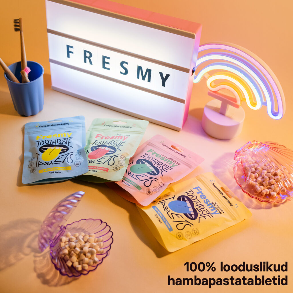 Fresmy OÜ 100% looduslikud hambapastatabletid