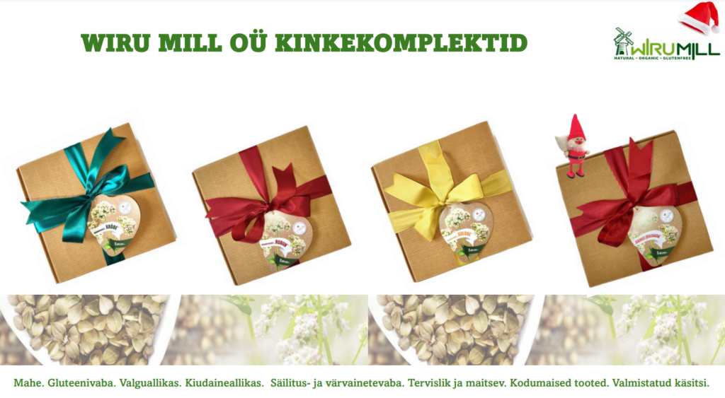 Kinkekomplekt Wiru Millilt