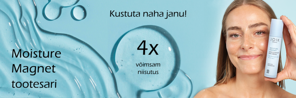 Eestimaine kasemahl JOIK Organic Moisture Magnet tootesarjas