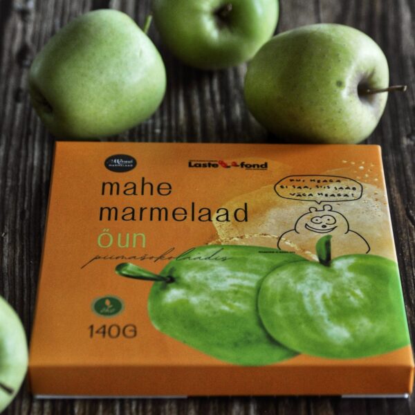 Minna mahe marmelaad õun piimašokolaadis