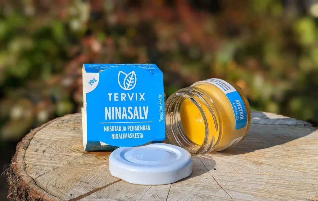 Allergiline nohu tekitab ninaümbruse ja -sisemuse ärritust. Tervixi ninasalv aitab!